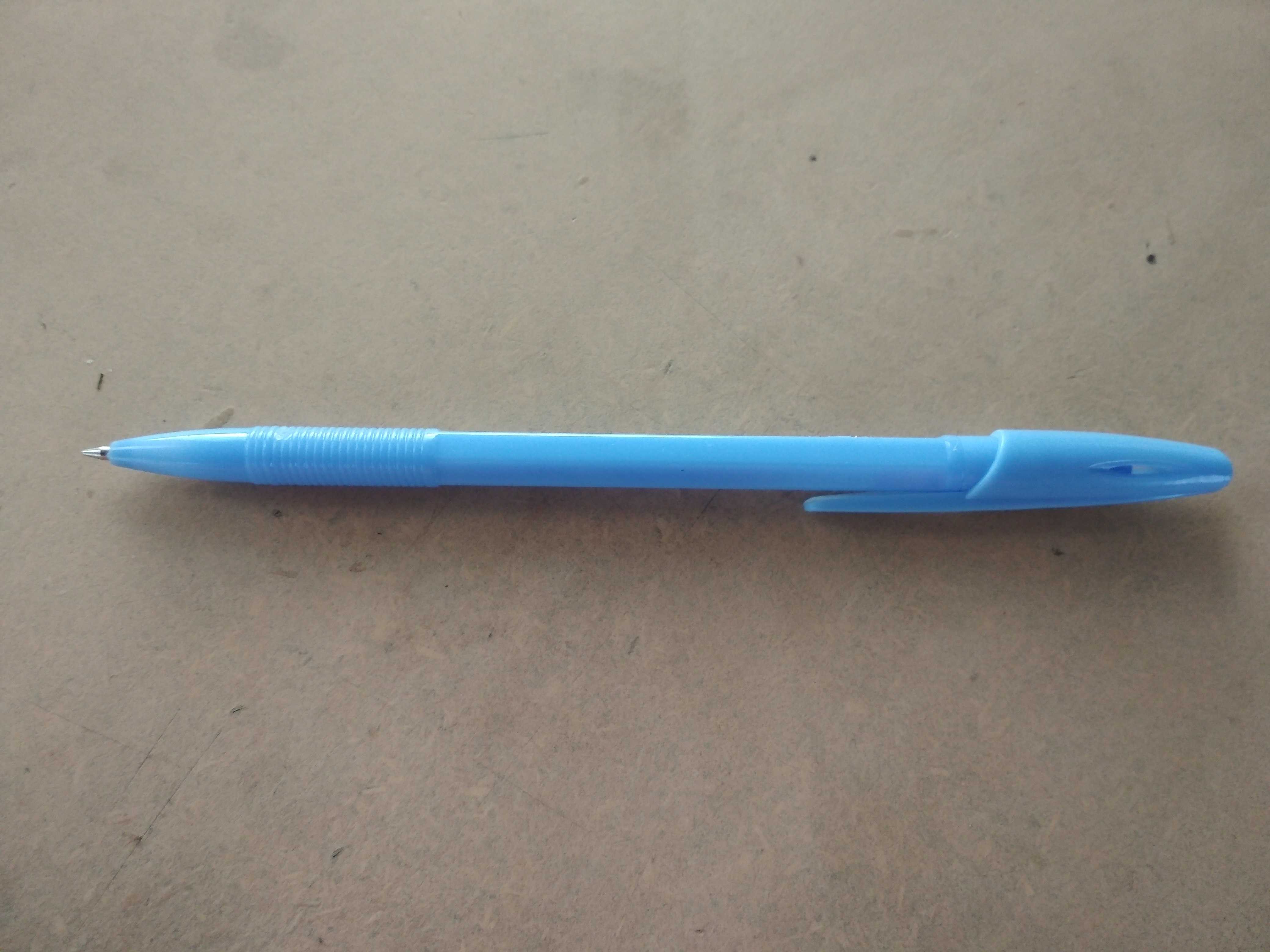 Фотография покупателя товара Ручка шариковая LANCER Office Style 820, игольчатый узел 0.5 мм, чернила синие, корпус голубой - Фото 4