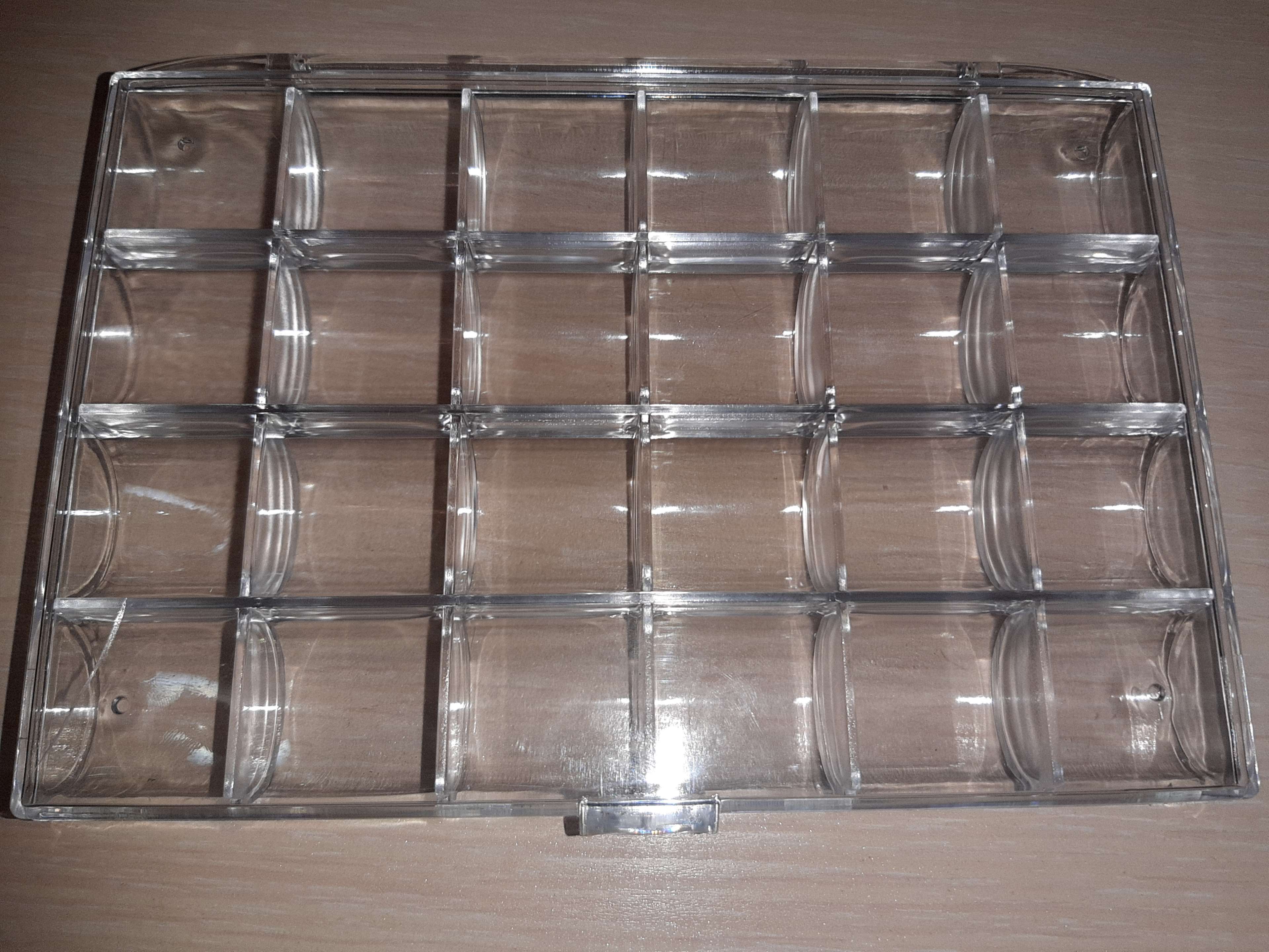 Фотография покупателя товара Органайзер для ниток, на 48 шпулек, 18 × 13 × 2,5 см, цвет прозрачный - Фото 45