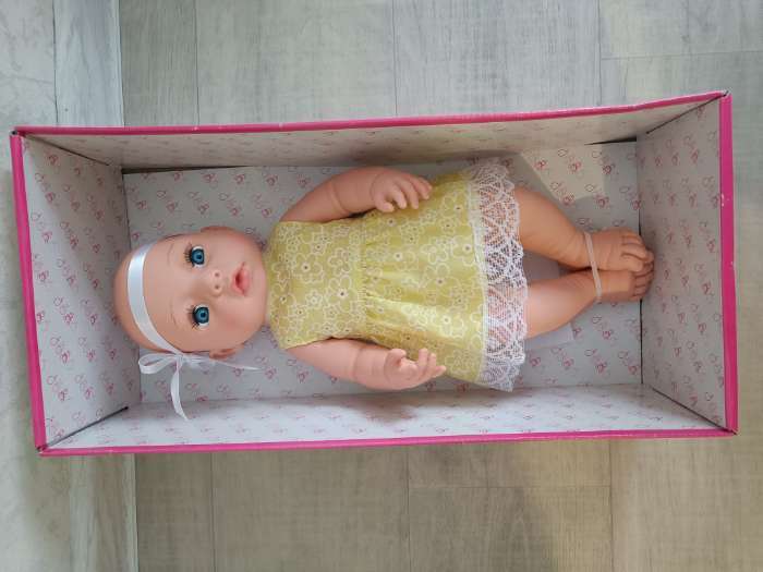 Фотография покупателя товара Пижама для кукол 40-44 см, 3 вещи, текстиль, на липучках - Фото 5