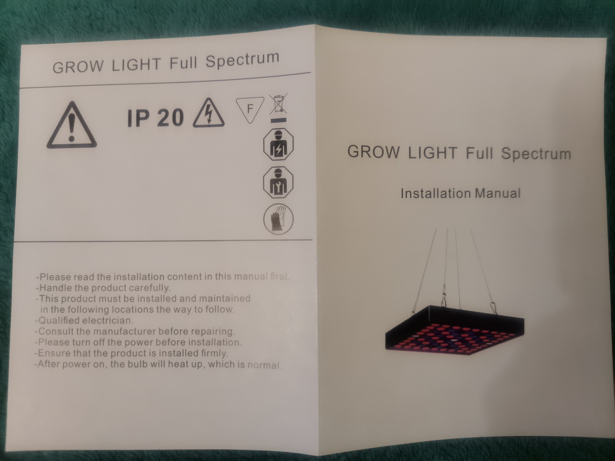 Фотография покупателя товара Фитосветильник светодиодный, 50 Вт, 200 мм, IP20, 265 В, полноспектральный - Фото 6