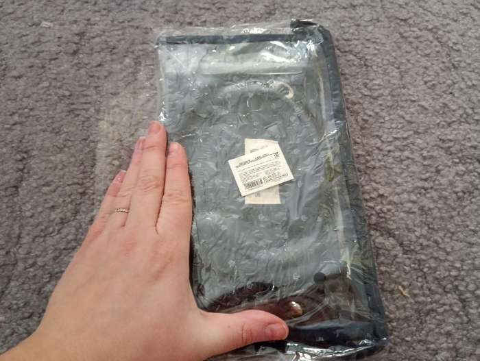 Фотография покупателя товара Набор косметичек 3 в 1 на молниях, цвет мятный - Фото 2