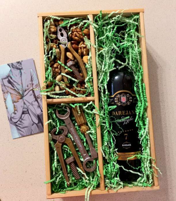 Фотография покупателя товара Ящик деревянный 20.5×34.5×10 см подарочный комодик - Фото 10