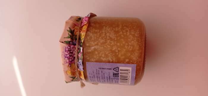 Фотография покупателя товара Натуральный цветочный мёд «Любимому дедушке» с пергой, 250 г. - Фото 6