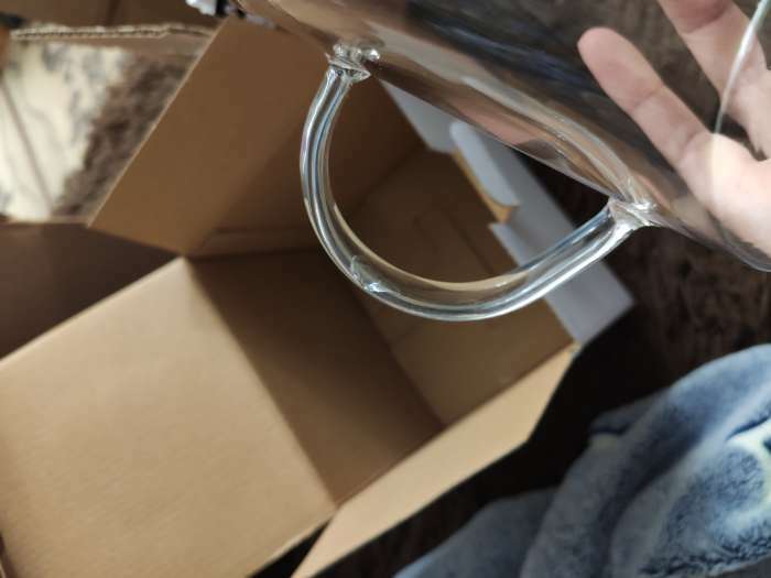 Фотография покупателя товара Чайник стеклянный заварочный Magistro «Локи», 1 л, 17,5×13×12,5 см, с металлическим ситом, цвет чёрный - Фото 5