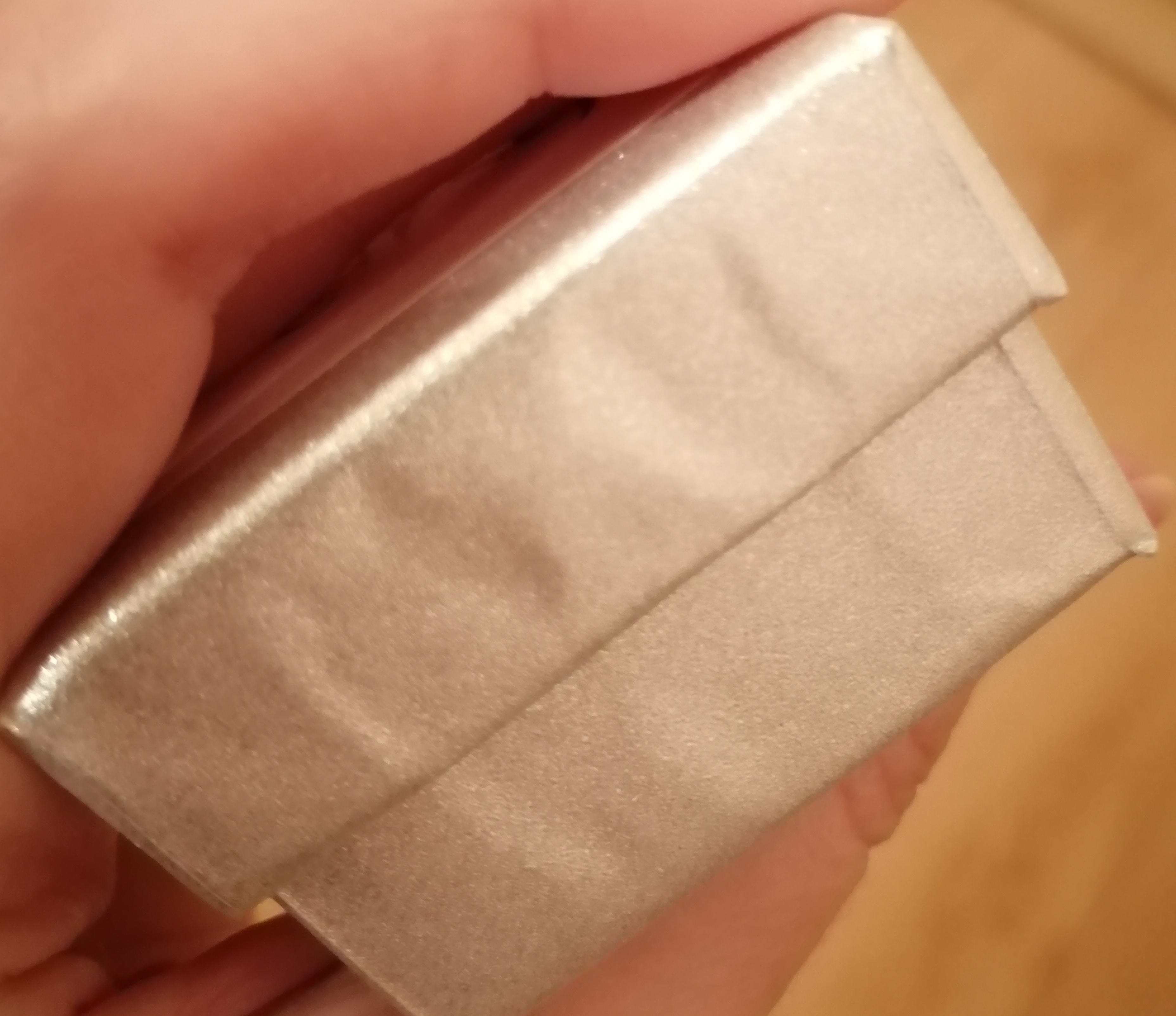 Фотография покупателя товара Коробочка подарочная под серьги, кольцо «Блеск», 5×5 см, (полезная часть 4.5×4.5 см,) цвет серебро - Фото 8