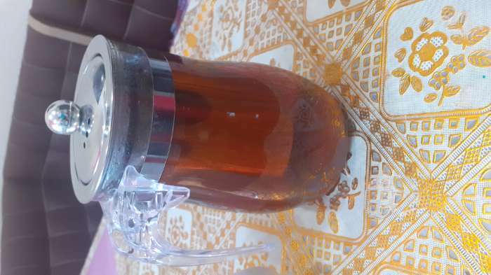 Фотография покупателя товара Чайник стеклянный заварочный Magistro «Шейди», 750 мл, с металлическим ситом, пластиковая колба - Фото 1