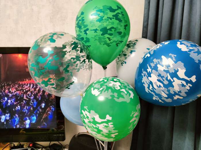 Фотография покупателя товара Подставка для воздушных шаров, 7 палочек и держателей - Фото 11