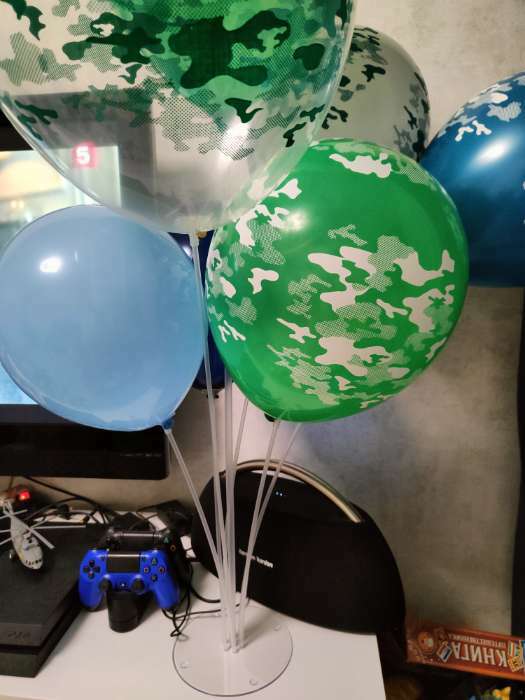 Фотография покупателя товара Подставка для воздушных шаров, 7 палочек и держателей - Фото 10
