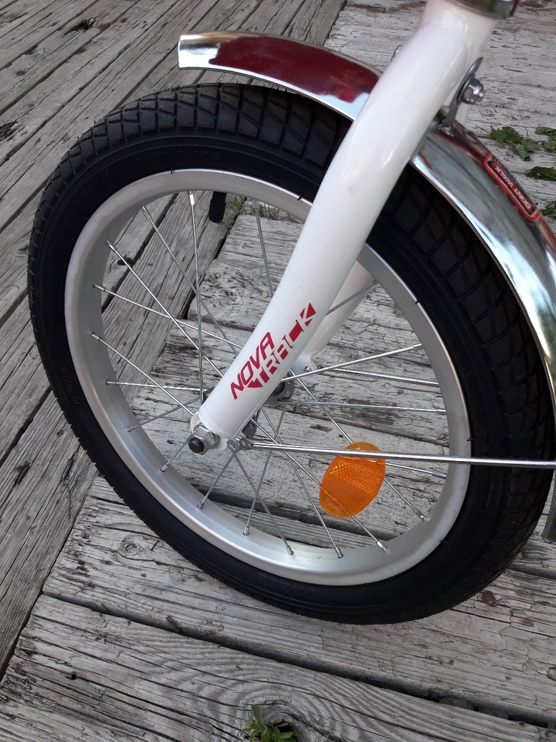 Фотография покупателя товара Велосипед 16" Novatrack Maple, 2019, цвет красный - Фото 7