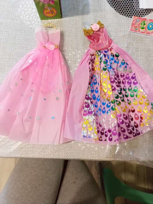 Фотография покупателя товара Одежда для кукол «Платье для принцессы», МИКС