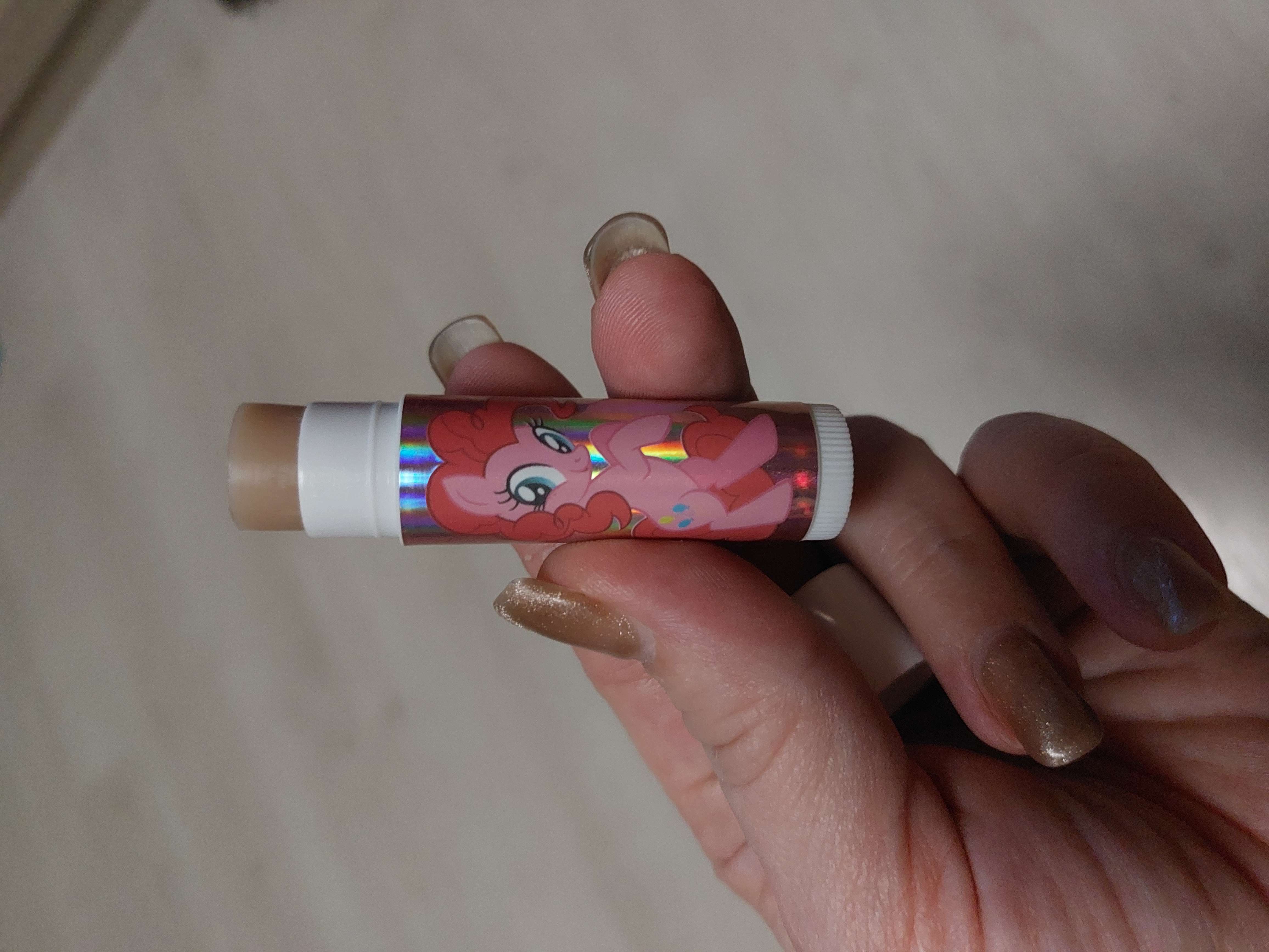 Фотография покупателя товара Бальзам для губ детский, 4 грамма, с ароматом мороженого "Пинки Пай" My Little Pony - Фото 1