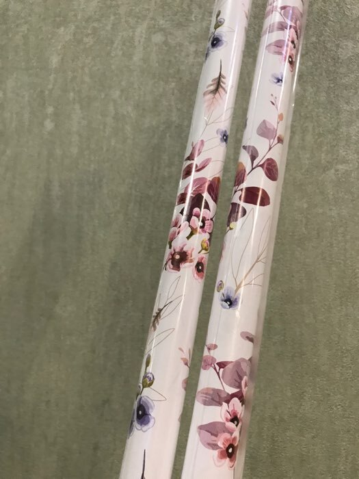 Фотография покупателя товара Бумага упаковочная глянцевая "Акварельные цветы", 1 лист, 70 × 100 см - Фото 6