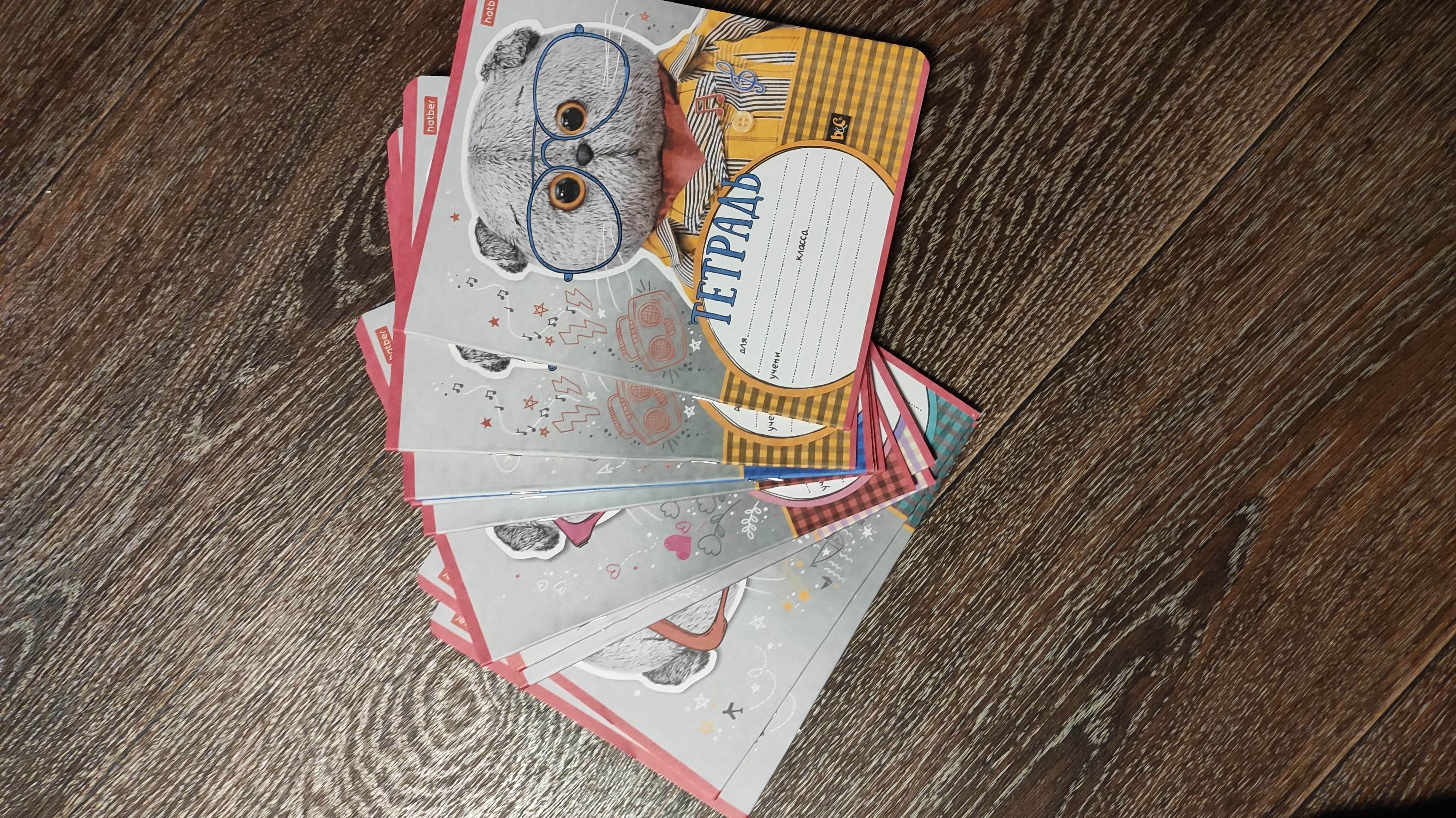 Фотография покупателя товара Тетрадь 12 листов, в клетку, "Кот Басик", обложка мелованный картон, блок офсет, МИКС - Фото 1
