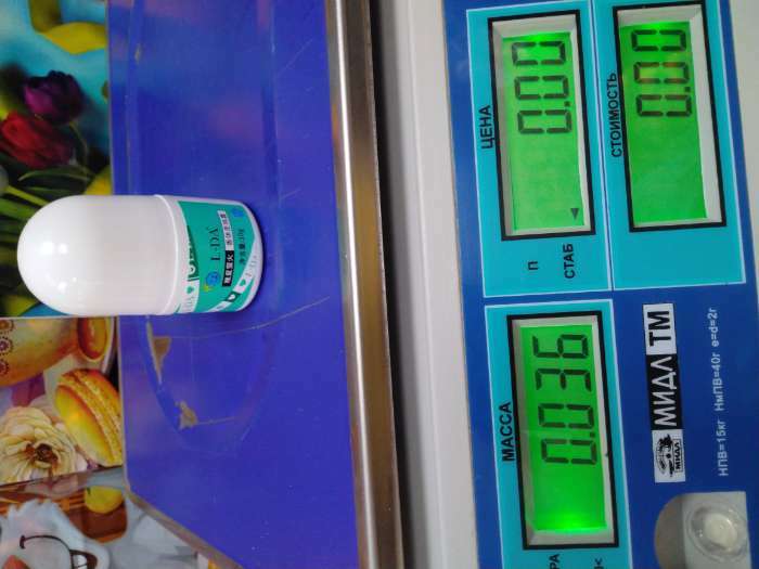 Фотография покупателя товара Шариковый дезодорант, лимонная свежесть, 30 мл