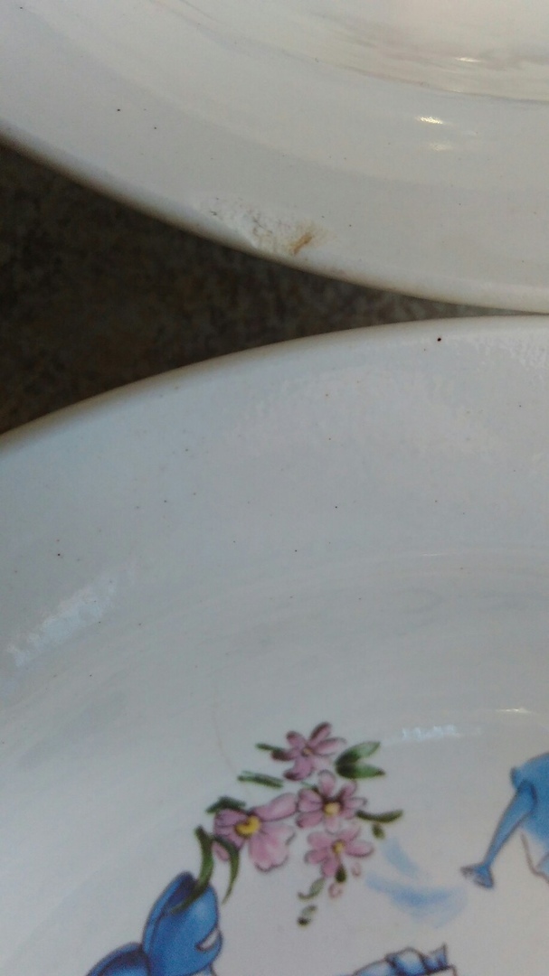 Фотография покупателя товара Набор детской посуды "Феечки", 3 предмета: тарелка 17,5 см, миска 250 мл (d=17,5 см), кружка 260 мл, рисунок МИКС - Фото 1