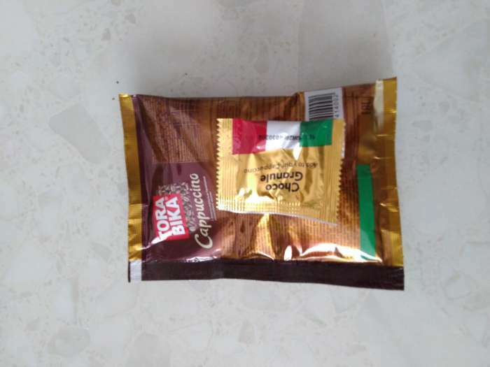 Фотография покупателя товара Быстрорастворимый капучино ToraBika с шоколадной крошкой  (25 г х 5шт) - Фото 3