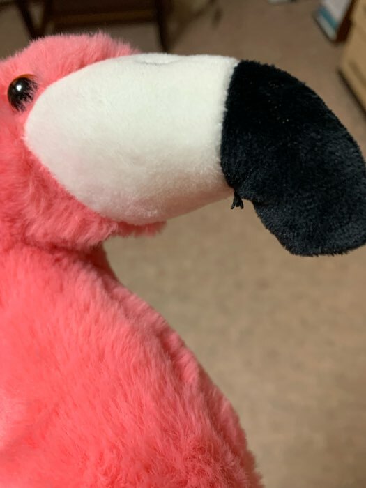Фотография покупателя товара Мягкая игрушка «Фламинго» - Фото 1