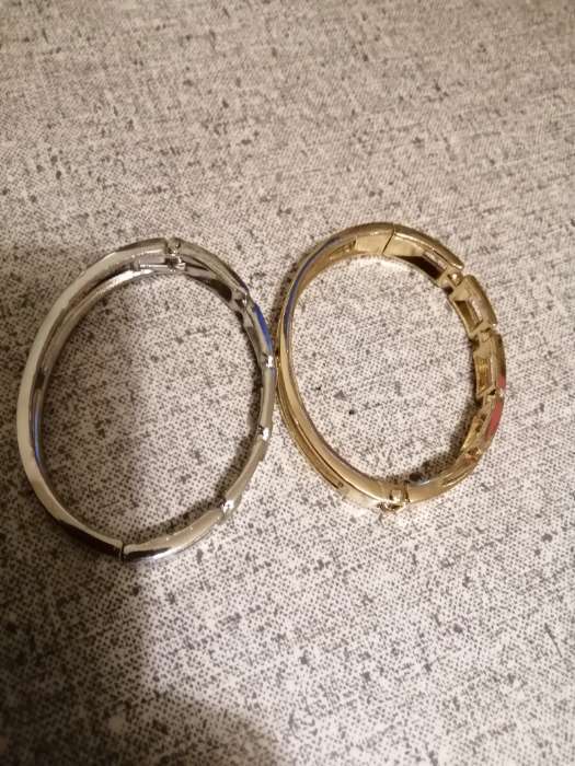 Фотография покупателя товара Браслет «Каркас» цепь, d=7 см, цвет серебро - Фото 7