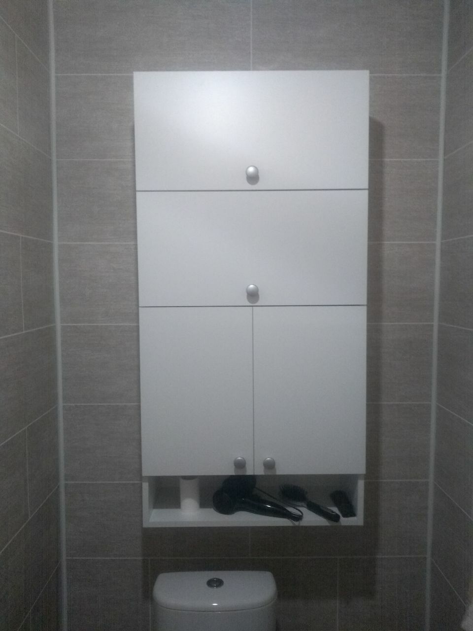 Фотография покупателя товара Шкаф подвесной для ванной комнаты,  60 х 24 х 120 см - Фото 15