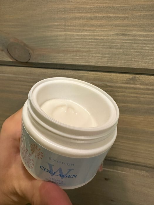 Фотография покупателя товара Крем для лица с коллагеном ENOUGH W Collagen Whitening Premium Cream, 50 г - Фото 1