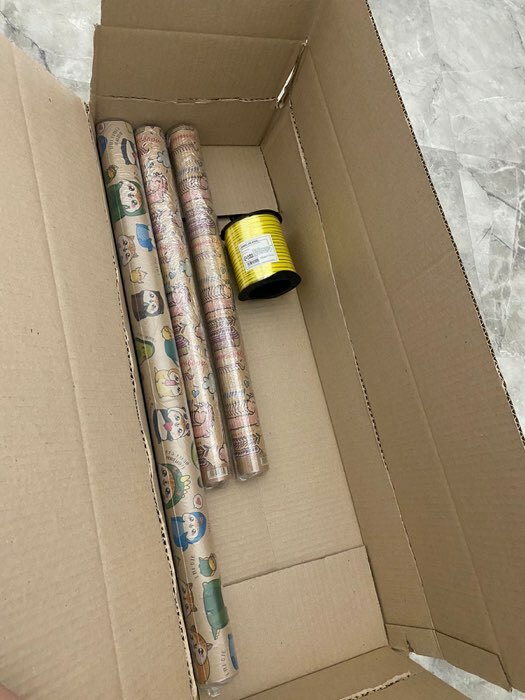 Фотография покупателя товара Бумага упаковочная крафтовая «Твори и мечтай», 50 х 70 см - Фото 1