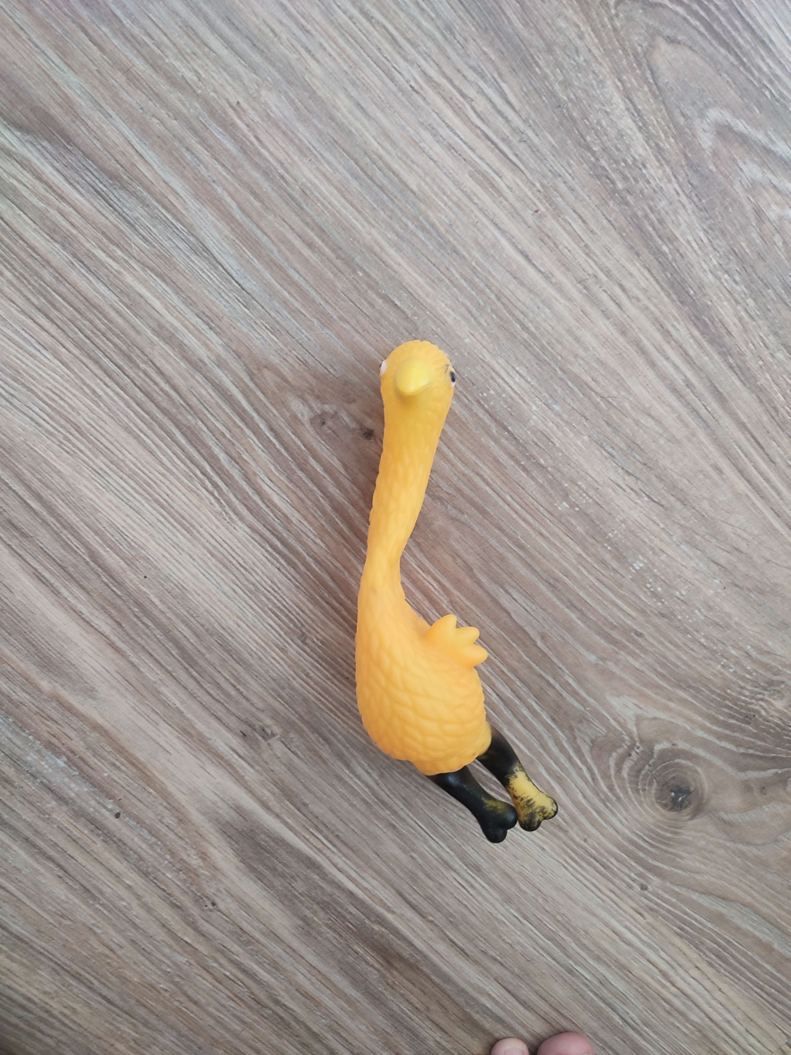 Фотография покупателя товара Игрушка пищащая "Фламинго" для собак, 22,5 см, жёлтая