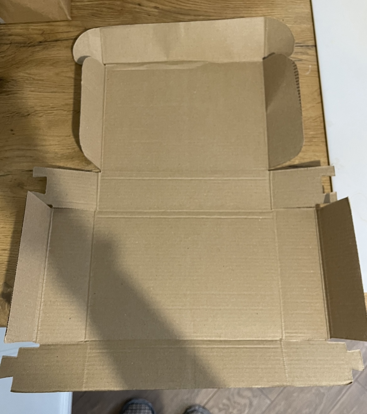 Фотография покупателя товара Коробка самосборная, бурая, 21 х 15 х 5 см - Фото 6