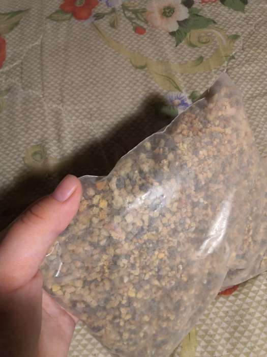 Фотография покупателя товара Крошка шамотного кирпича "Рецепты дедушки Никиты", фр 2-5, 1 кг