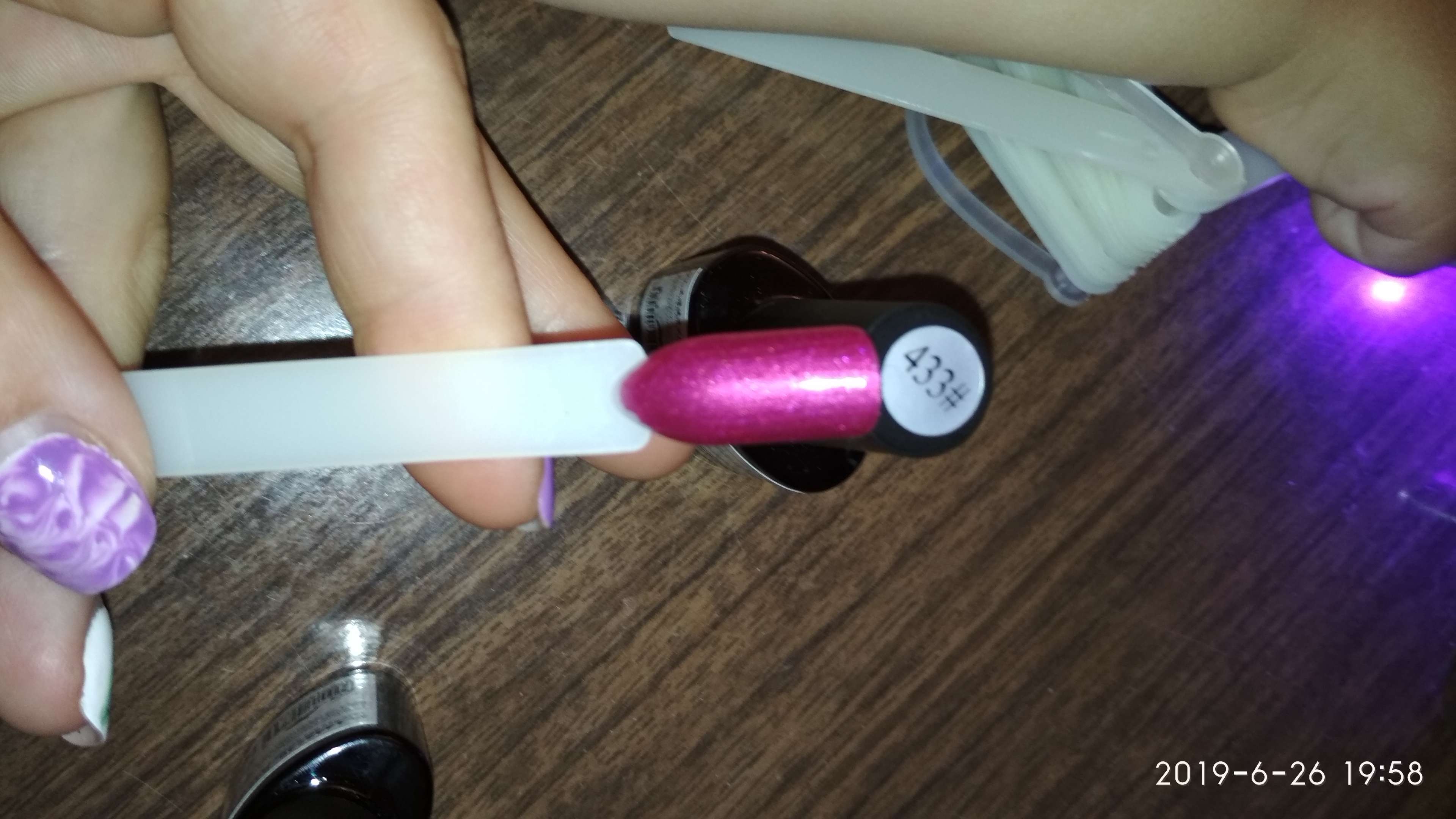 Фотография покупателя товара Гель-лак для ногтей трёхфазный LED/UV, 10мл, цвет В1-078 ярко-розовый - Фото 161