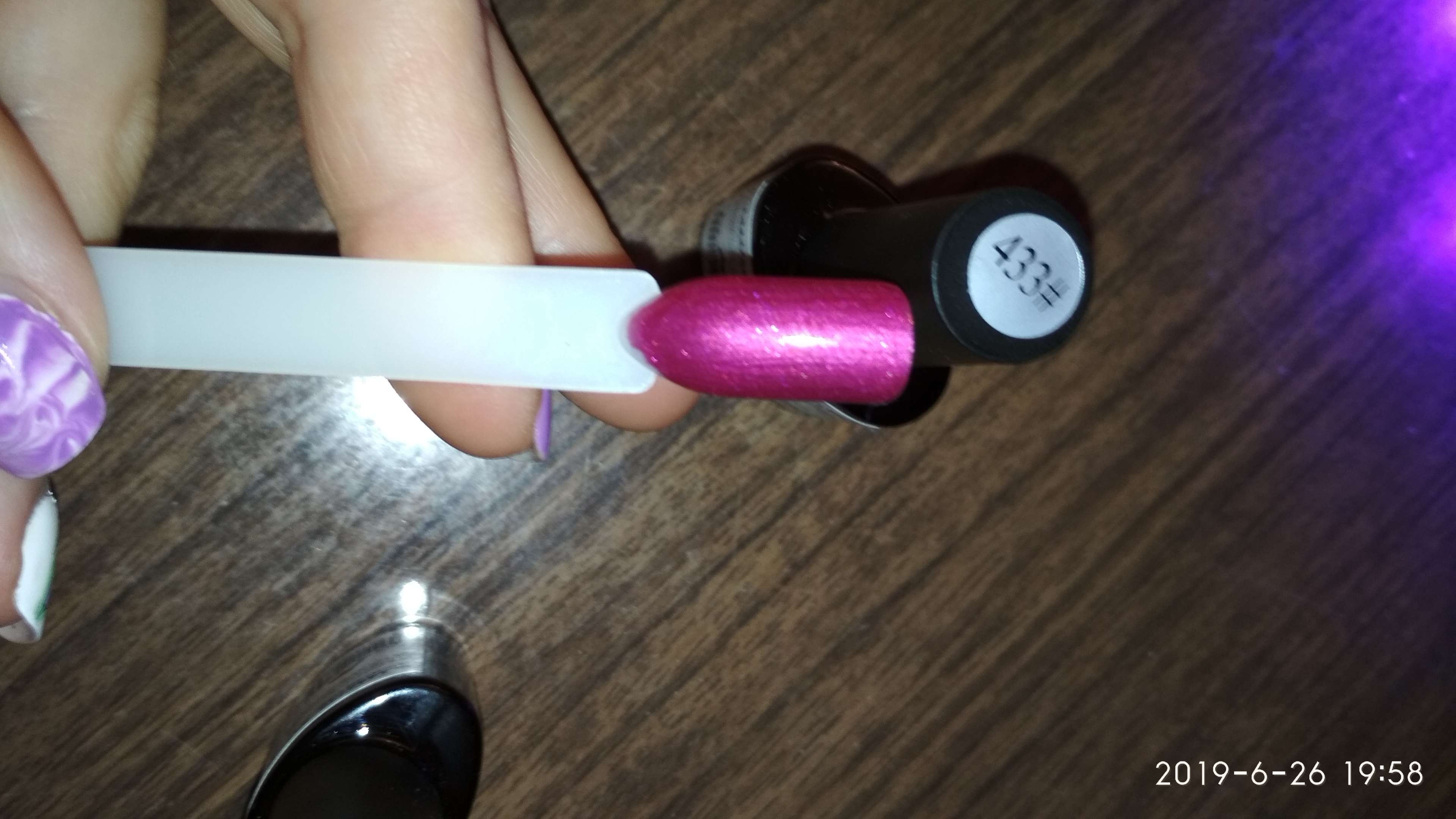 Фотография покупателя товара Гель-лак для ногтей трёхфазный LED/UV, 10мл, цвет В1-002 бледно-розовый - Фото 162