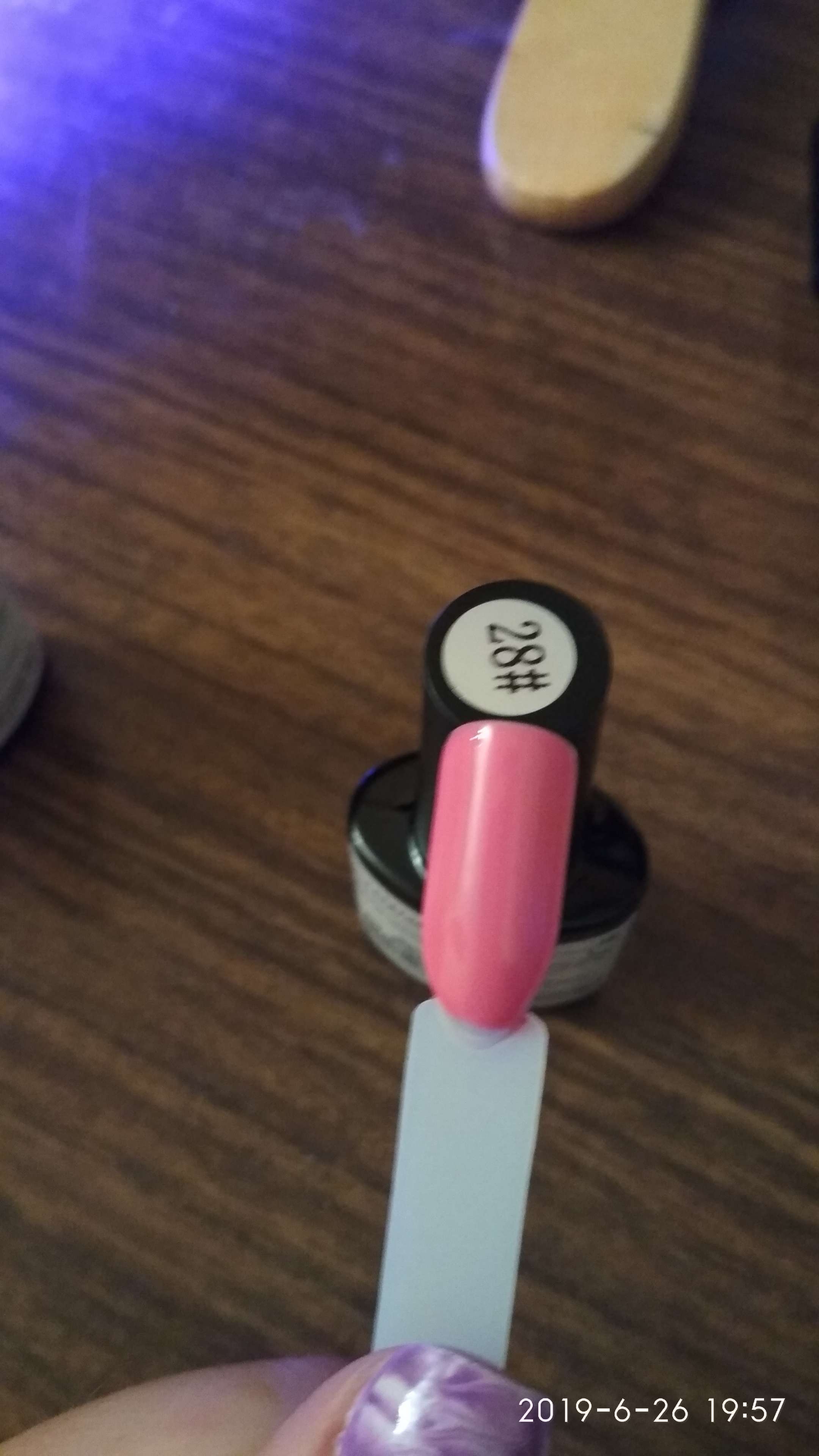 Фотография покупателя товара Гель-лак для ногтей трёхфазный LED/UV, 10мл, цвет В2-026 светло-лавандовый - Фото 65