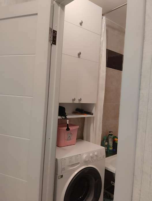 Фотография покупателя товара Шкаф подвесной для ванной комнаты,  60 х 24 х 120 см - Фото 14