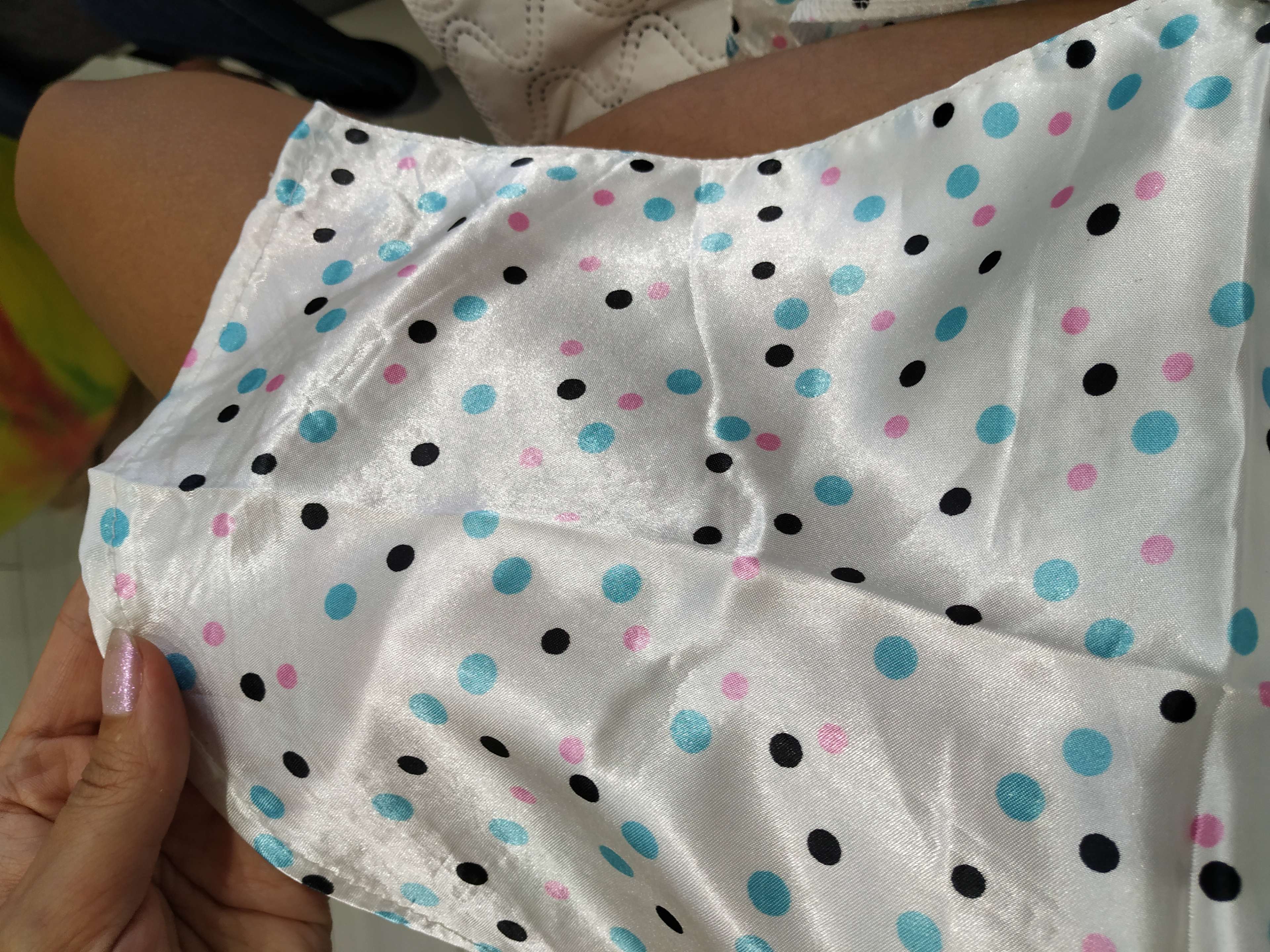 Фотография покупателя товара Женская рубашка конфетти, размер 42, цвет белый - Фото 3