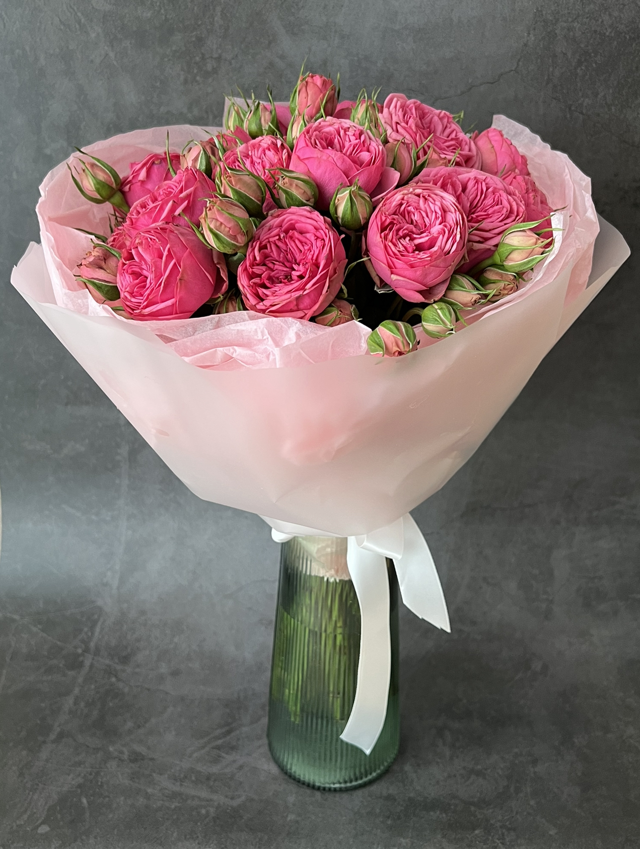 Фотография покупателя товара Фотофон двусторонний бумага 300 гр "Бетон" 57х87 см - Фото 1