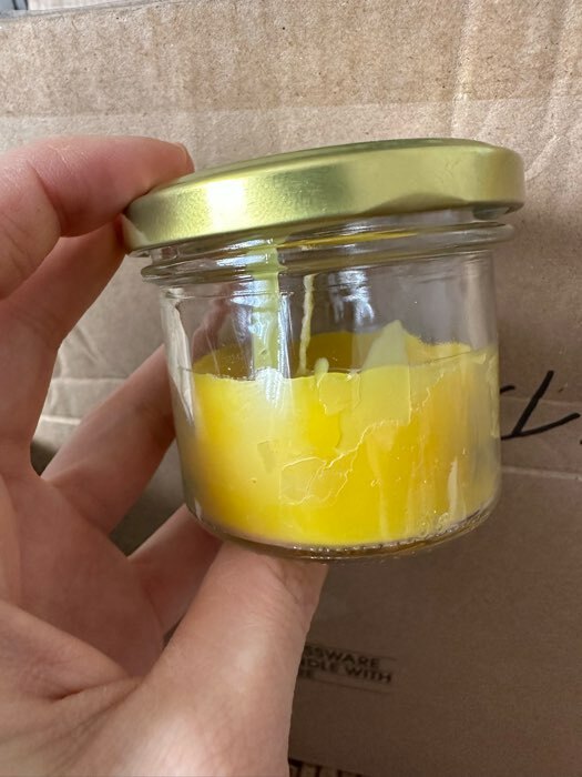 Фотография покупателя товара Свеча в банке ароматическая "Лимонный фреш", 6х7 см, 120 г