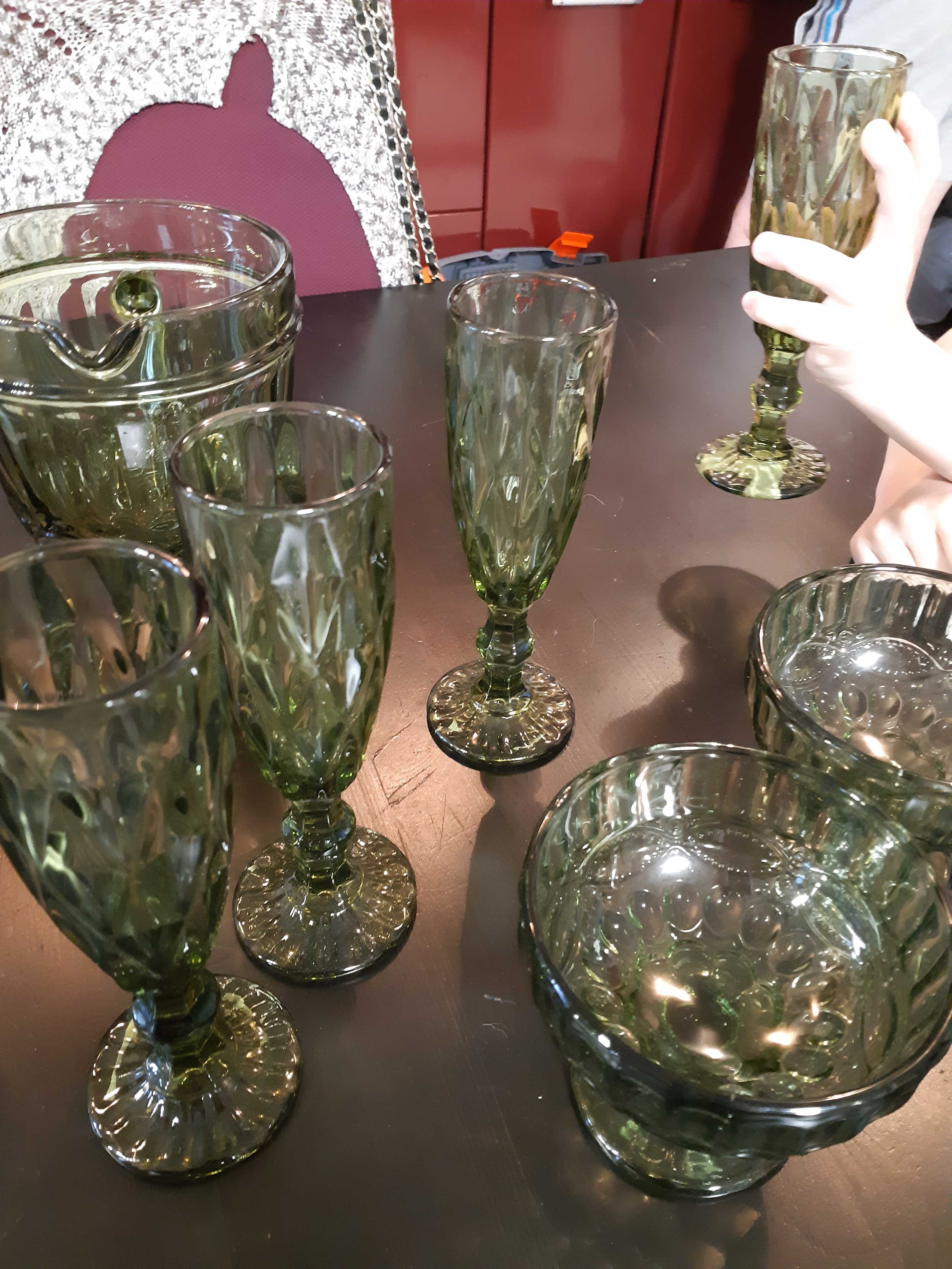 Фотография покупателя товара Бокал из стекла для шампанского Magistro «Круиз», 160 мл, 7×20 см, цвет зелёный - Фото 15