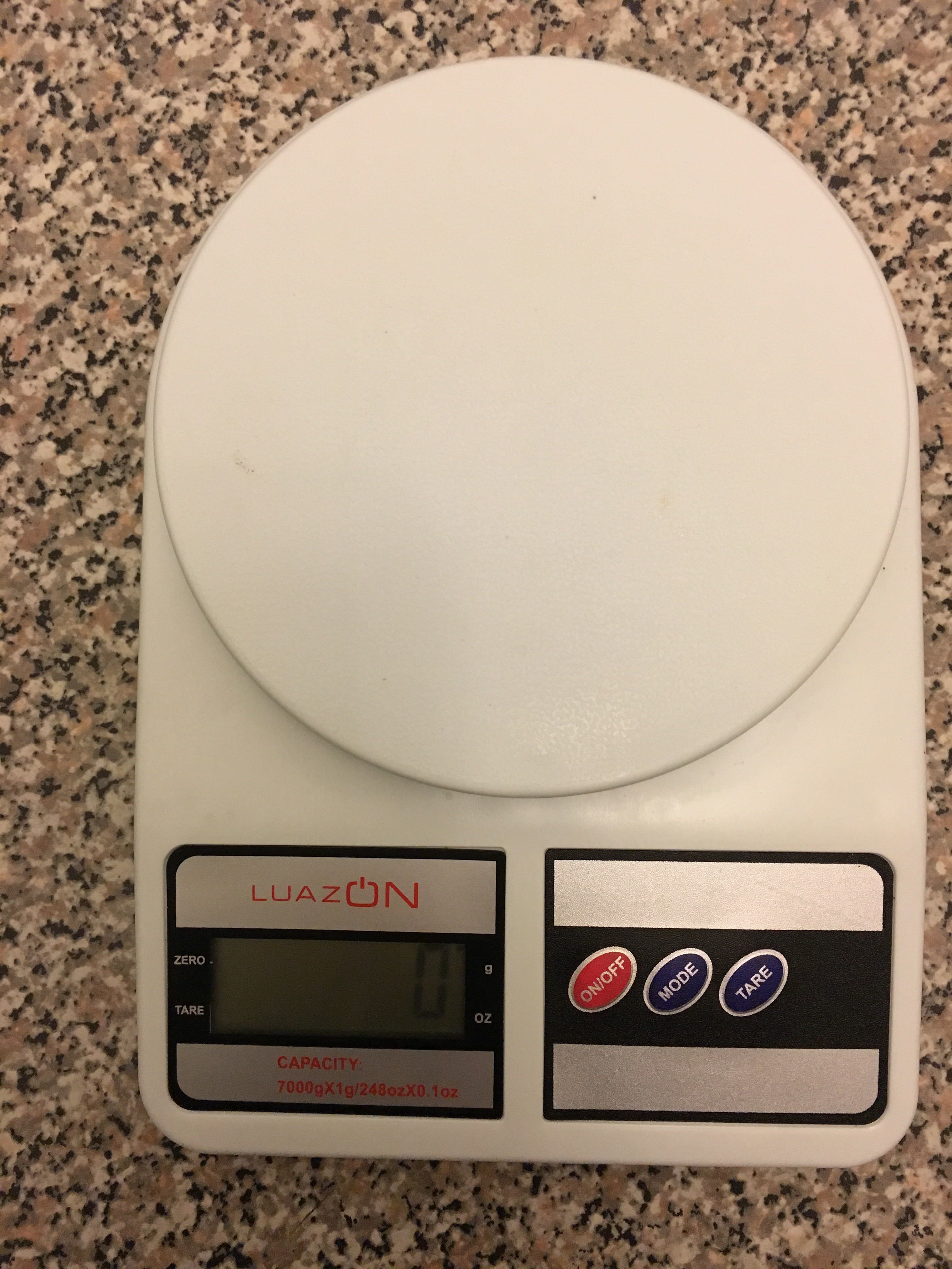 Фотография покупателя товара Весы кухонные Luazon LVK-704, электронные, до 7 кг, белые