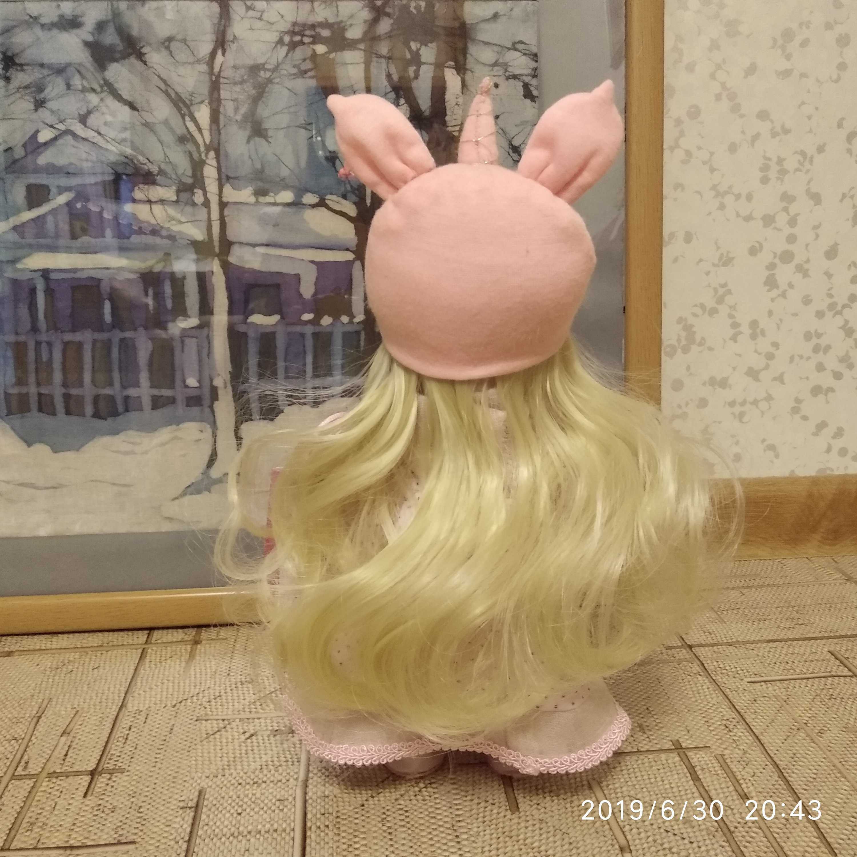 Фотография покупателя товара Набор для шитья. Интерьерная кукла «Корни», 30 см
