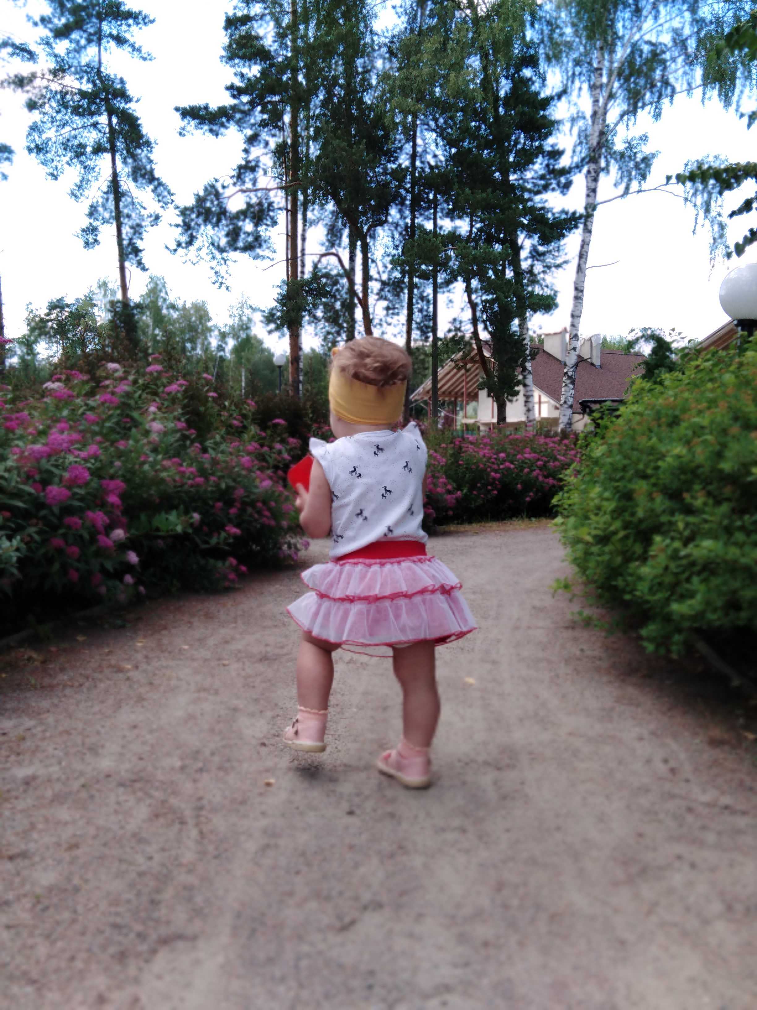 Фотография покупателя товара Юбка "Принцесса на горошине", рост 80 см (50), цвет красный - Фото 3