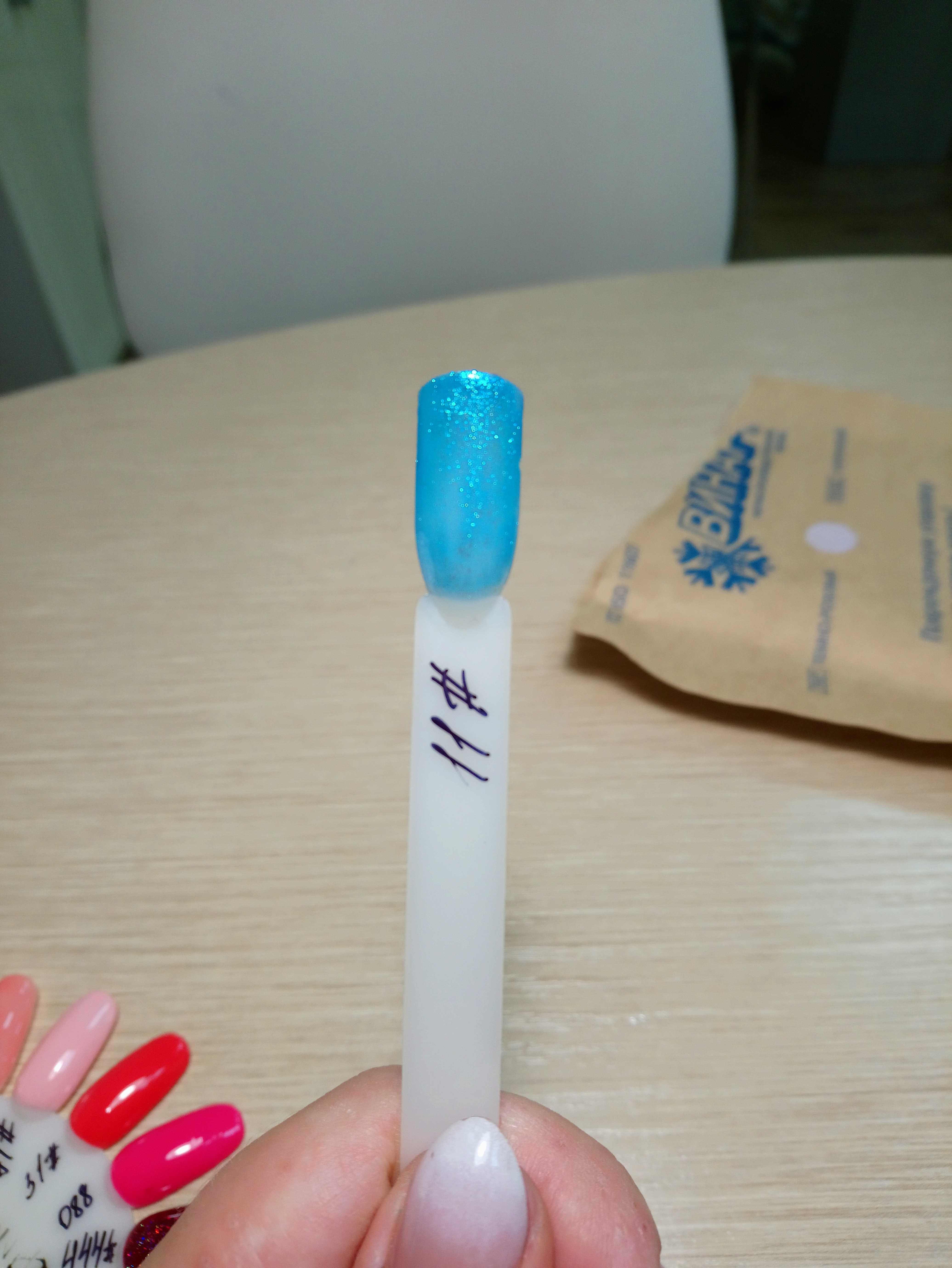 Фотография покупателя товара Гель-лак для ногтей "Горный хрусталь", трёхфазный LED/UV, 10мл, цвет 001 серебристый - Фото 18
