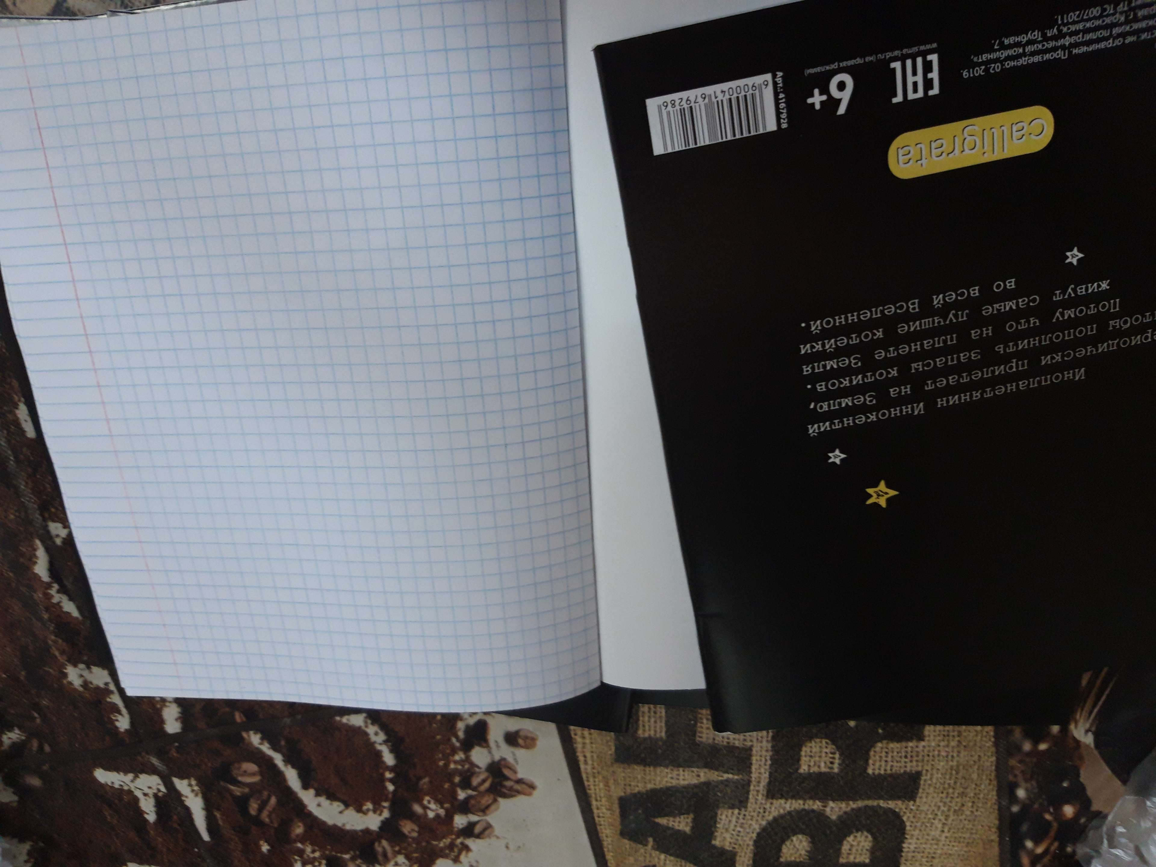 Фотография покупателя товара Тетрадь 48 листов в клетку Calligrata "НЛО", обложка мелованный картон, блок офсет, МИКС - Фото 3