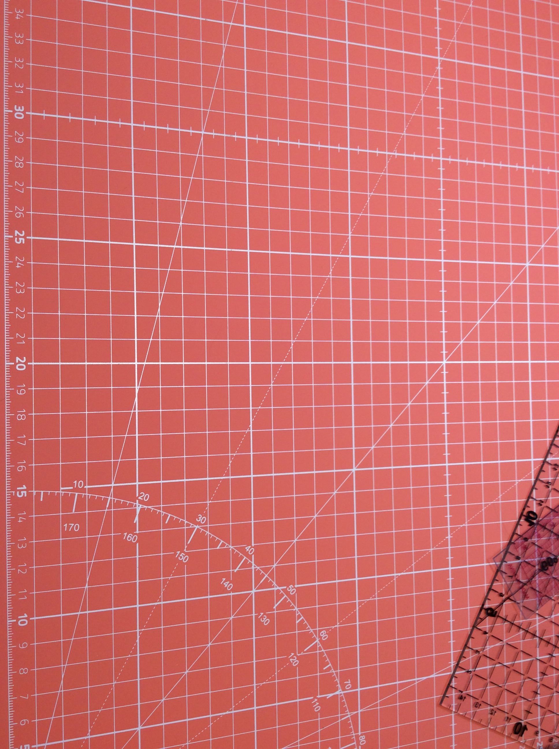 Фотография покупателя товара Мат для резки, двусторонний, 60 × 45 см, А2, цвет оранжевый, AU-A2 - Фото 1