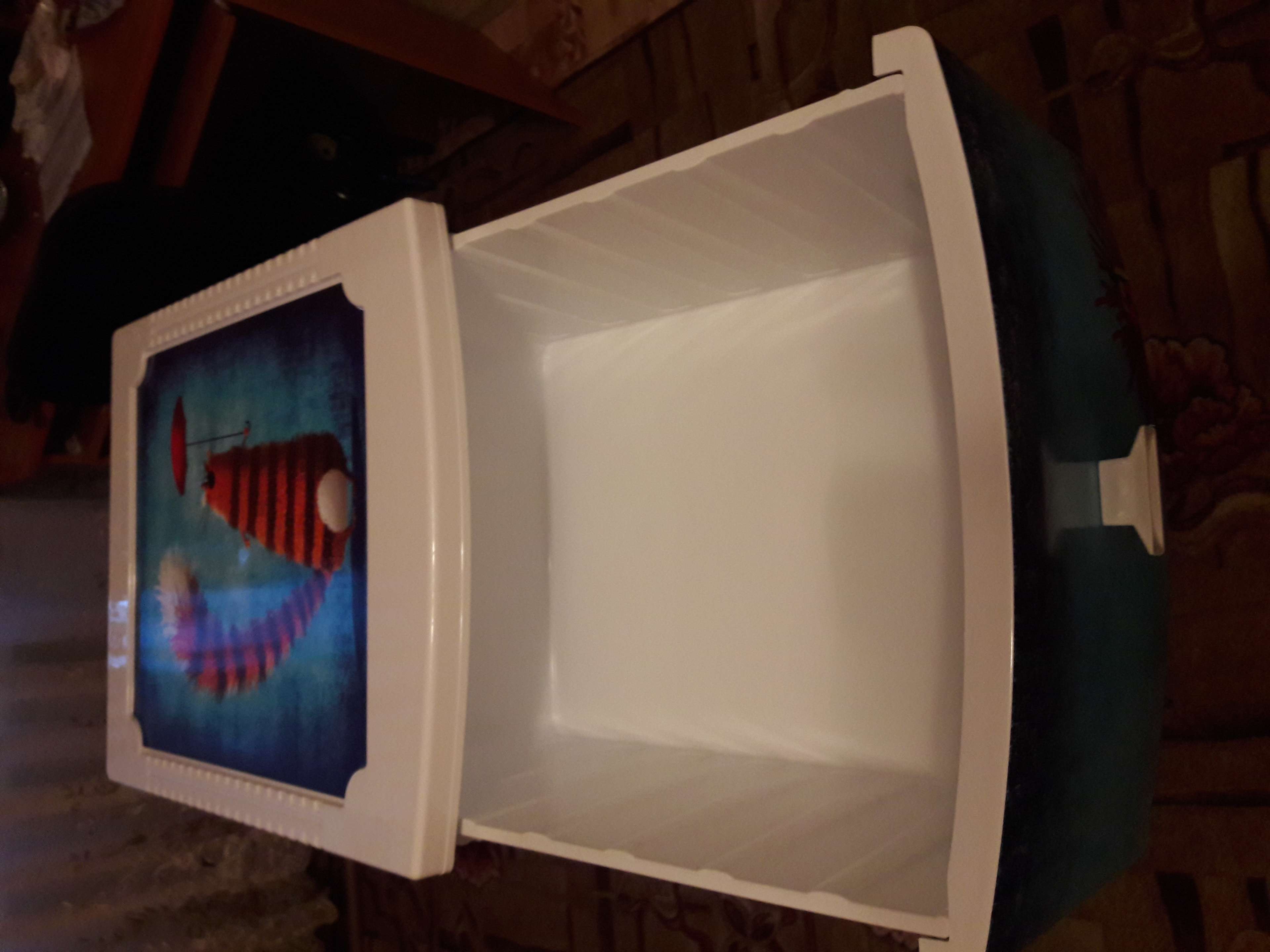 Фотография покупателя товара Комод детский 4-х секционный Росспласт«Красотка», 47 х 38,5 см, цвет белый - Фото 9