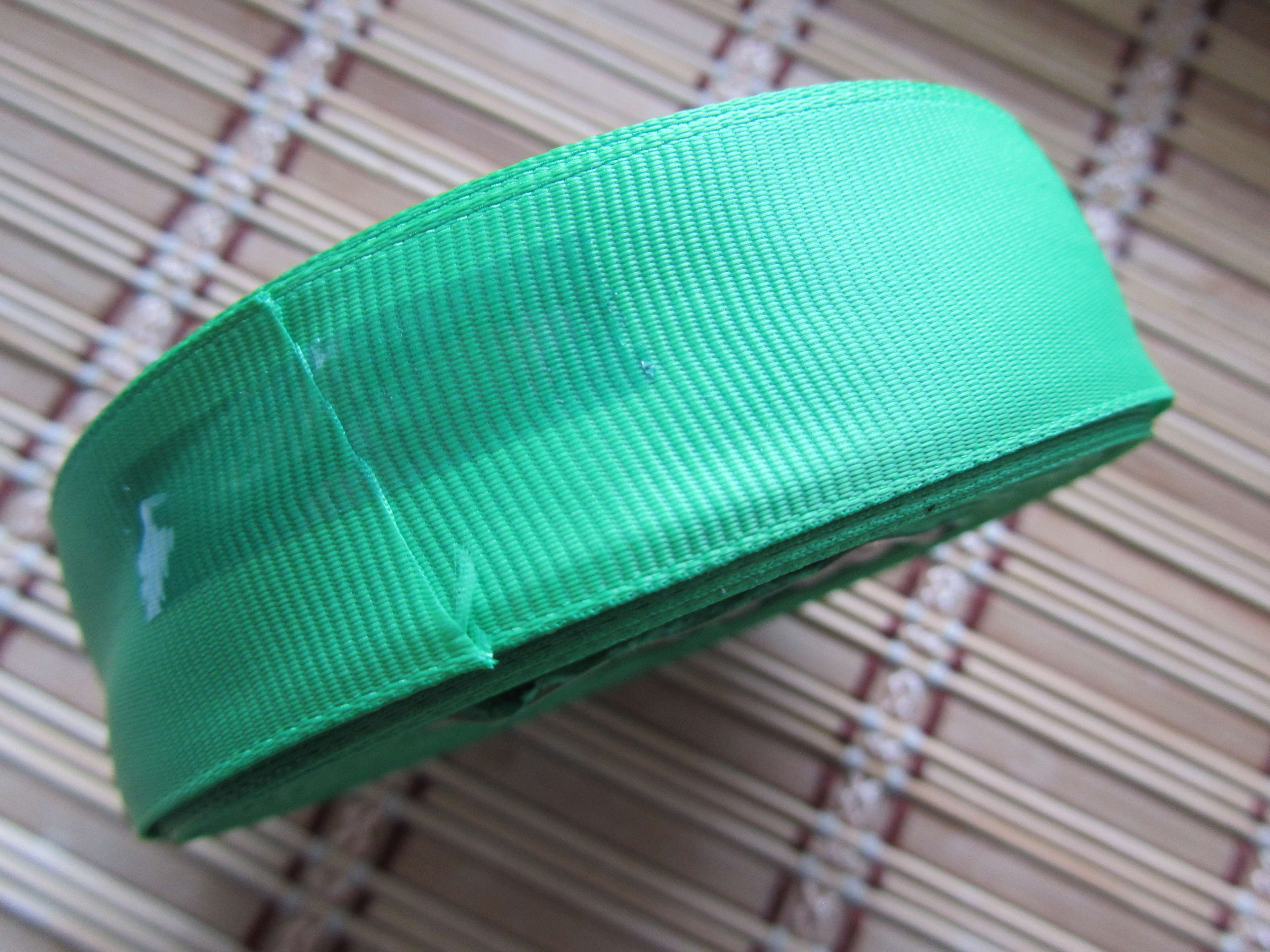 Фотография покупателя товара Лента репсовая, 6 мм, 23 ± 1 м, цвет зелёный №19 - Фото 3