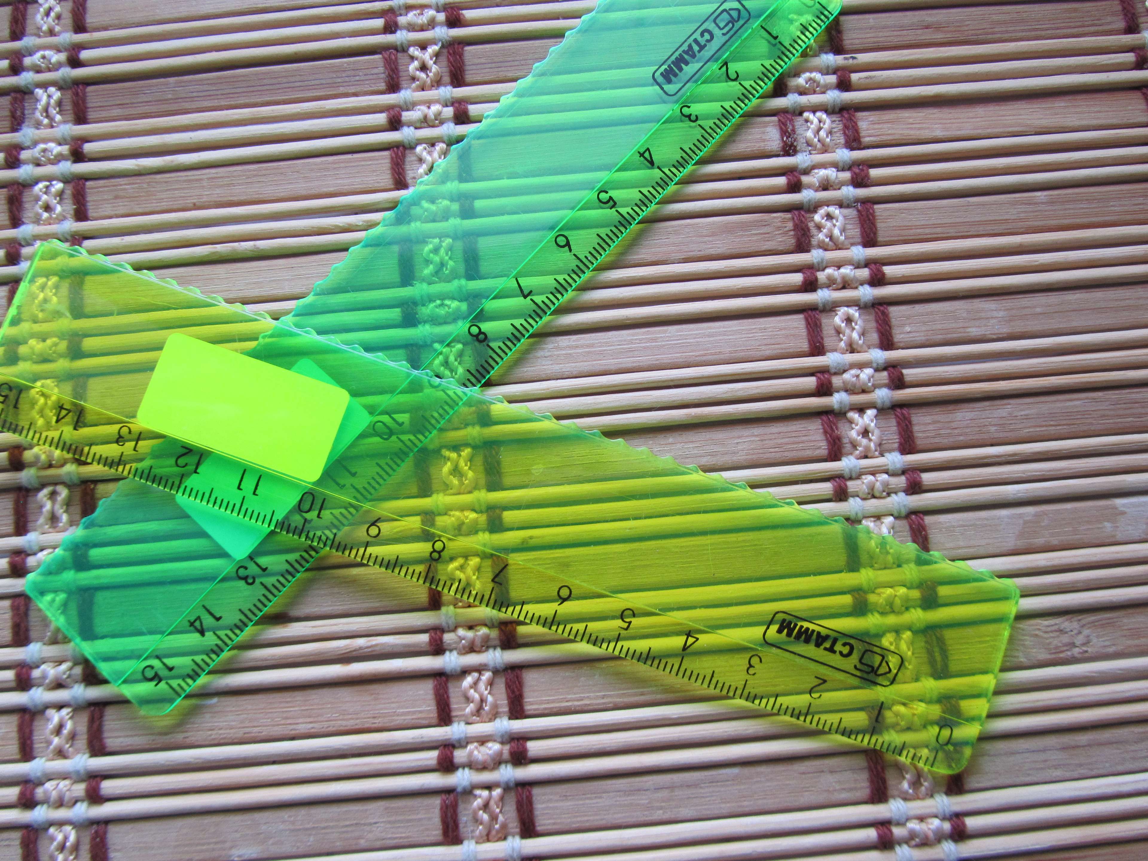 Фотография покупателя товара Линейка 15 см Стамм "Neon Cristal", с волнистым краем, микс - Фото 1