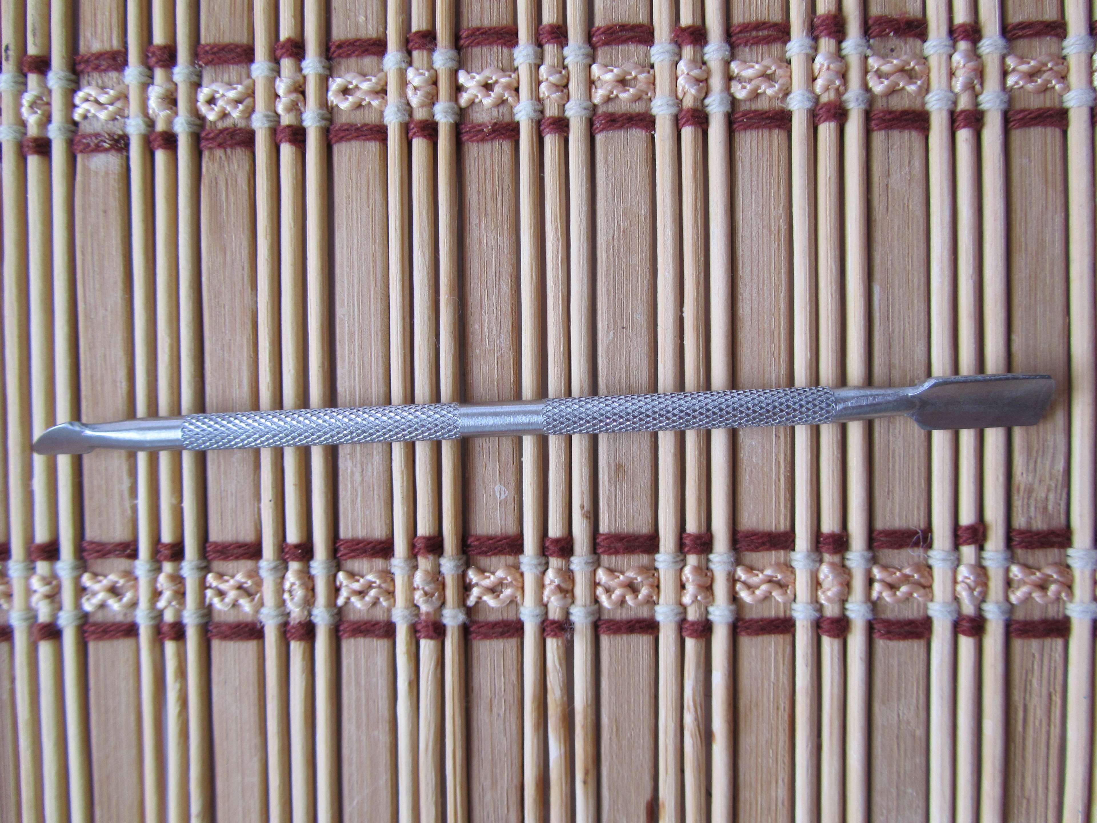 Фотография покупателя товара Шабер двусторонний, лопатка вогнутая, топорик, в чехле, 12,6 см, цвет серебристый - Фото 4