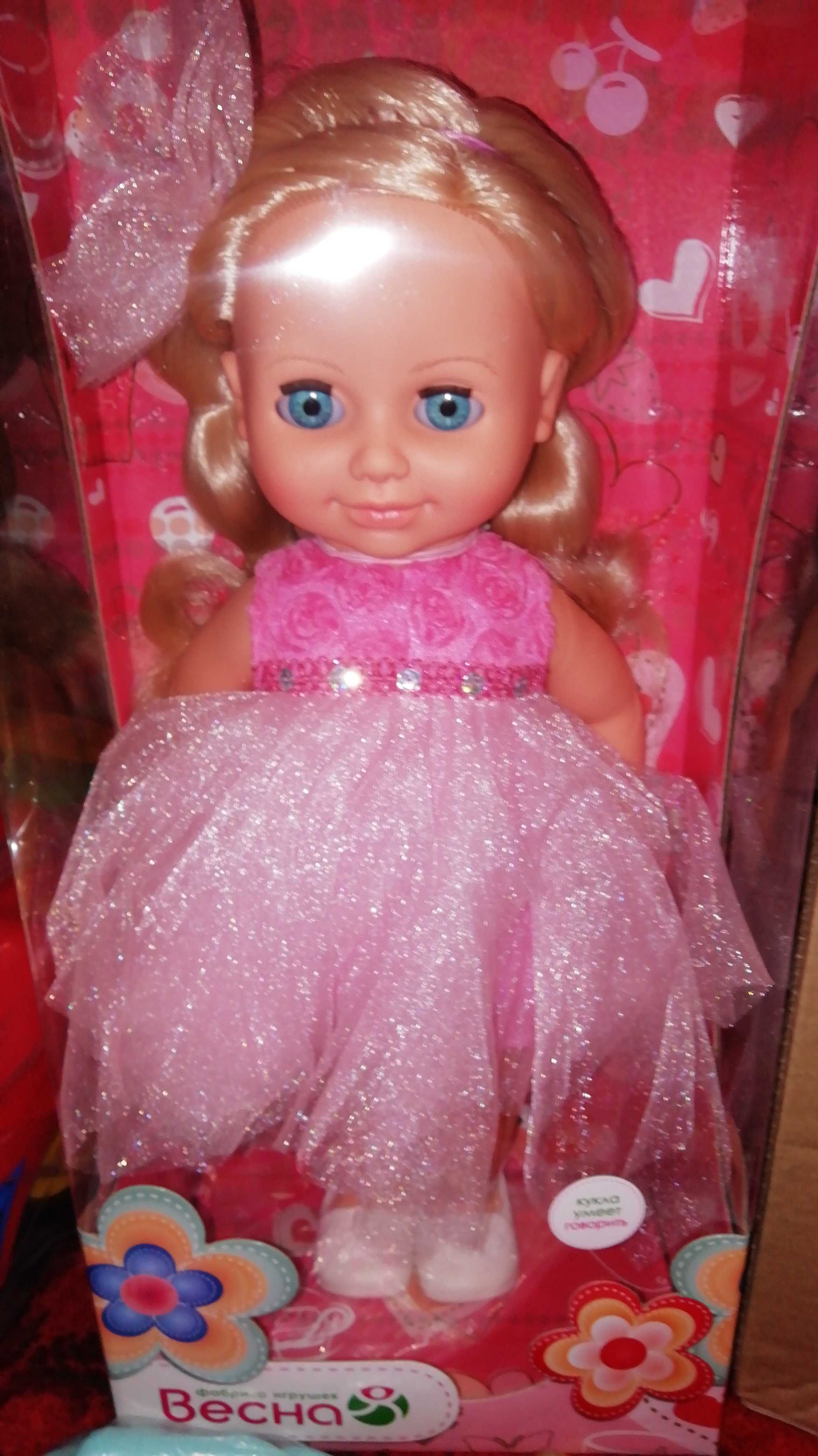 Фотография покупателя товара Кукла «Анна Весна 25» со звуковым устройством, 42 см