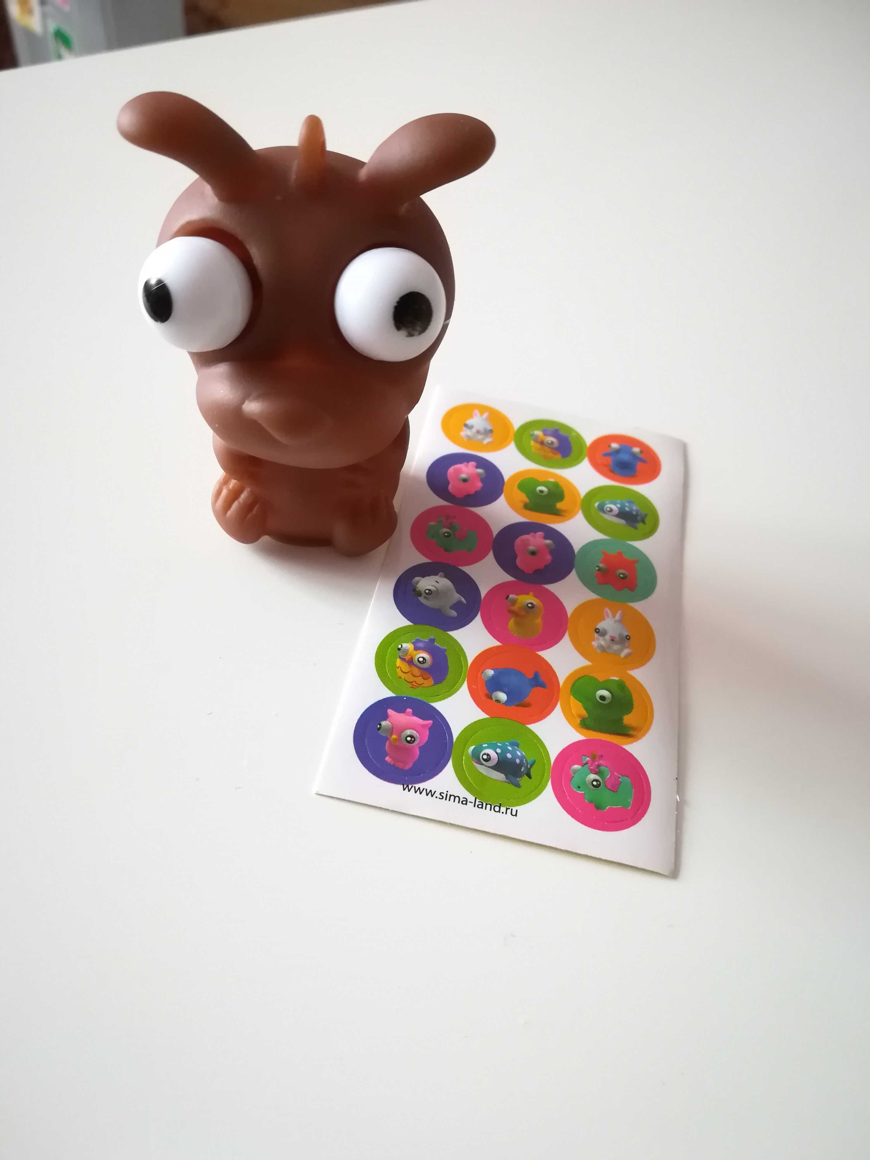 Фотография покупателя товара Игровой набор Funny Box «Зверюшки»: карточка, фигурка, лист наклеек - Фото 2