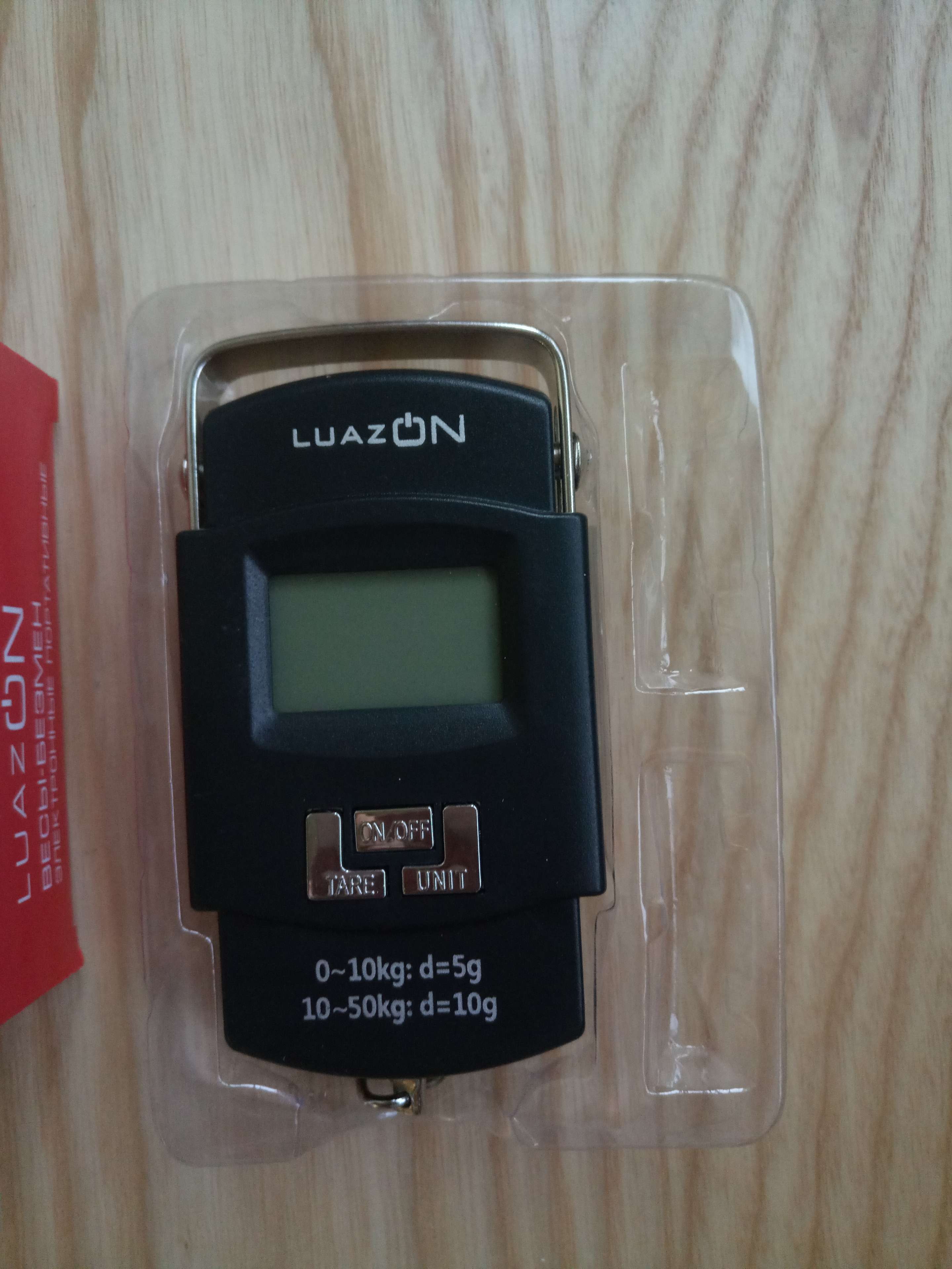 Фотография покупателя товара Весы-безмен Luazon LV-505, электронный, до 50 кг, точность до 10 г, подсветка, чёрный