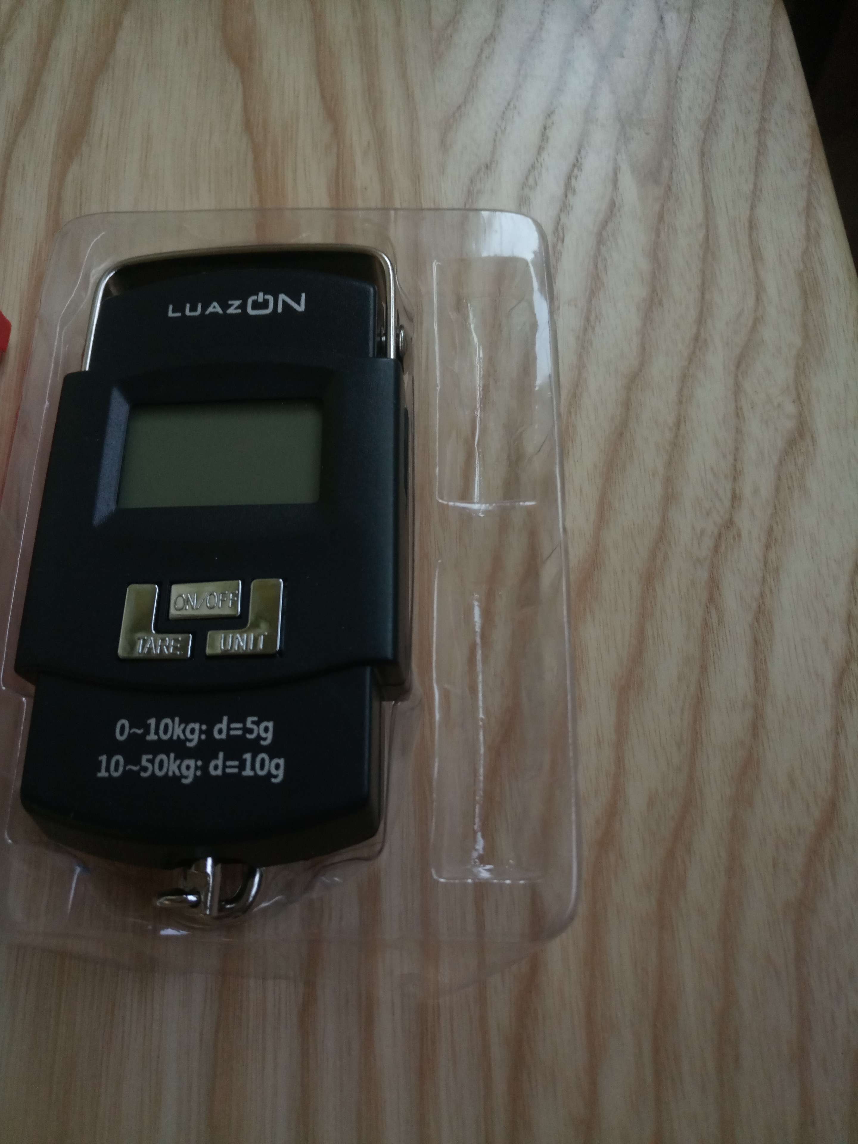 Фотография покупателя товара Весы-безмен Luazon LV-505, электронный, до 50 кг, точность до 10 г, подсветка, чёрный